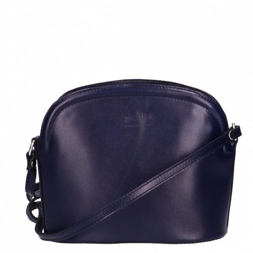 Táska OLASZ BŐR íves  kicsi Kék 