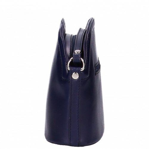 Táska OLASZ BŐR íves  kicsi Kék 