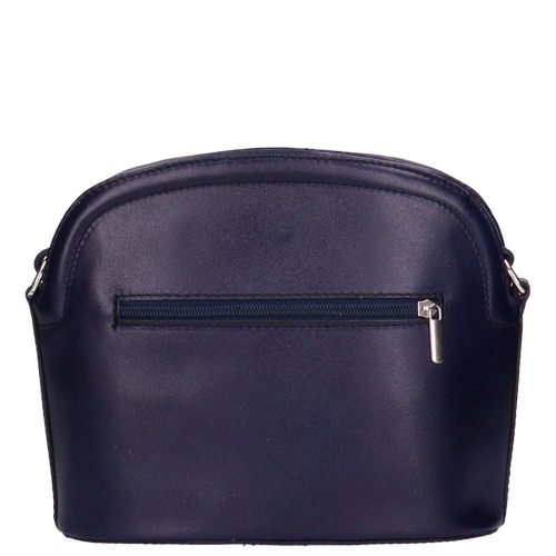 Táska OLASZ BŐR íves  kicsi Kék 