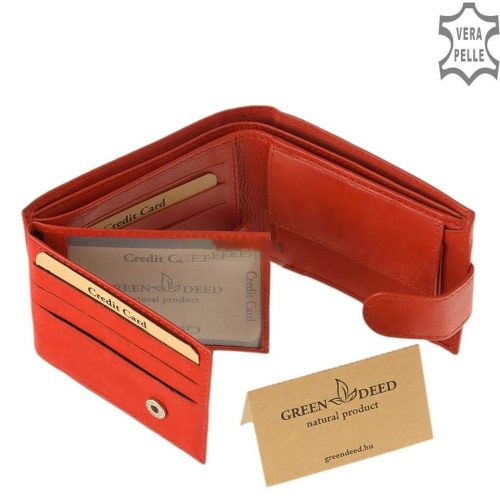 Pénztárca GREEN DEED CVT102/T Piros