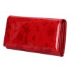 Pénztárca Patricia FL-102 Piros lakk bőr 