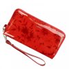 Patrizia FL-119 piros lakk bőr női pénztárca