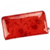 Patrizia FL-119 piros lakk bőr női pénztárca