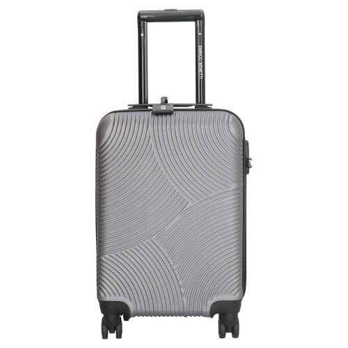 Bőrönd ENRICO BENETTI 39040-50 Louisville Grey S 4 kerekű