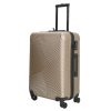 Bőrönd ENRICO BENETTI 39040-60 Louisville Champagne M  4 kerekű