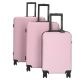 Bőrönd ENRICO BENETTI 39040 Louisville Szett Pink 4 kerekű