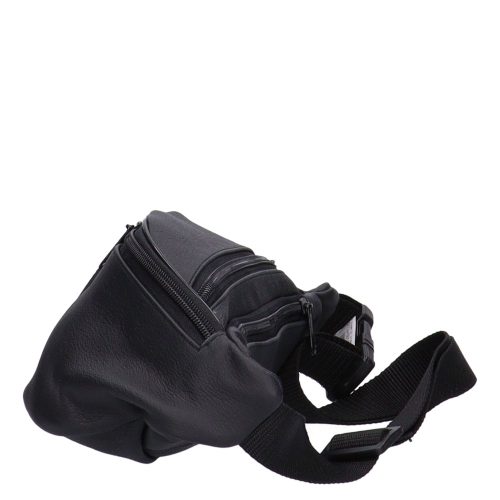 Övtáska 0114-0018 fekete bőr