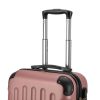 Bontour Vertical M rozé közepes méretű bőrönd
