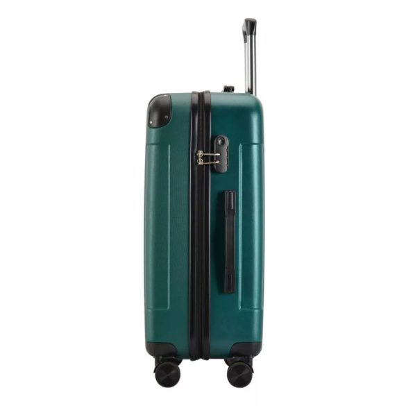 Bontour Vertical 4w L zöld nagy méretű bőrönd