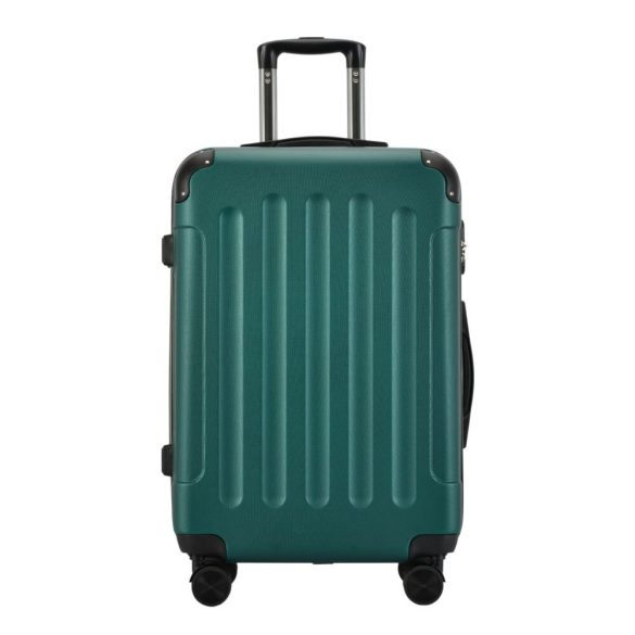 Bontour Vertical 4w S zöld kabin méretű bőrönd