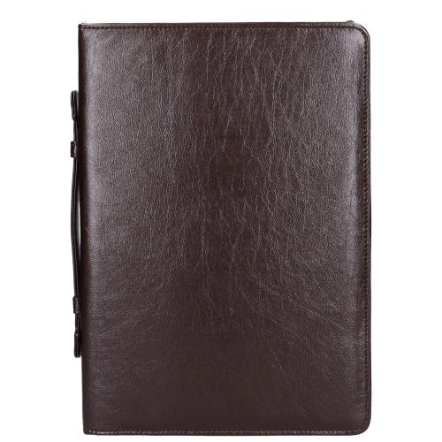 Karen R 015 barna rostbőr női A4-es mappa