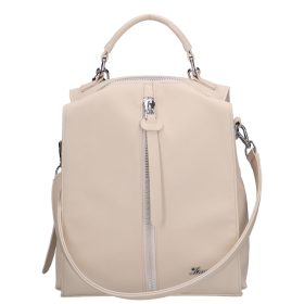Karen D 408 bézs rostbőr női hátizsák