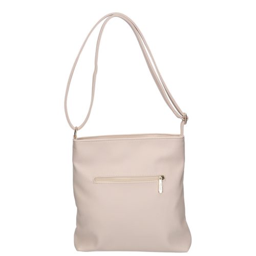 Karen D 357 bézs arany rostbőr táska