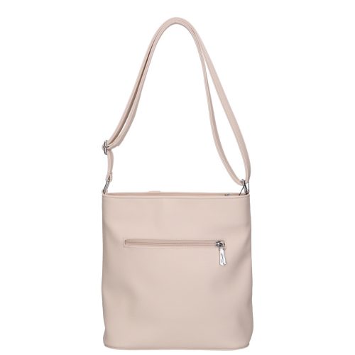 Karen N 157 bézs virág rostbőr táska