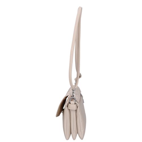 Karen 1126 bis bézs virág táska