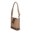 Karen 9437 drapp bronz rostbőr női táska