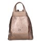 Chiara rostbőr táska K 7031 bronz virág mintás