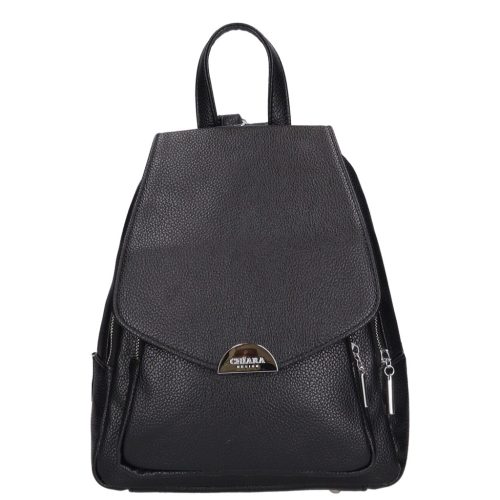 Chiara M 8033 fekete rostbőr táska