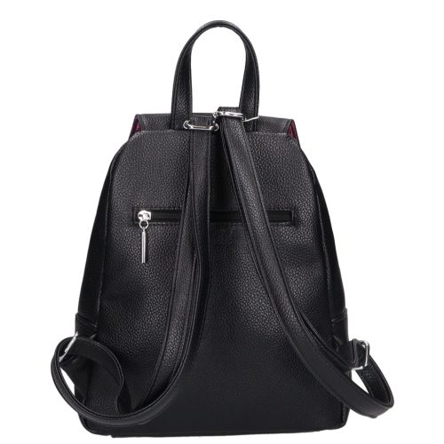 Chiara M 8033 fekete rostbőr táska