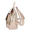 Chiara M 8033 bézs arany rostbőr táska