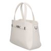 Chiara I 5072 fehér rostbőr táska