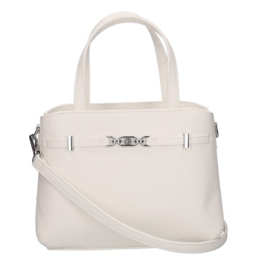 Chiara I 5072 fehér rostbőr táska