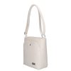 Chiara K 7053 fehér rostbőr táska