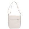 Chiara K 7053 fehér rostbőr táska