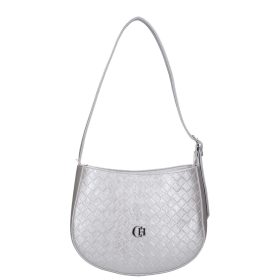 Chiara M 8053 ezüst rostbőr táska