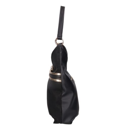 Chiara M 8060 fekete rostbőr női táska