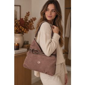 Chiara M 8060 bronz barna rostbőr női táska