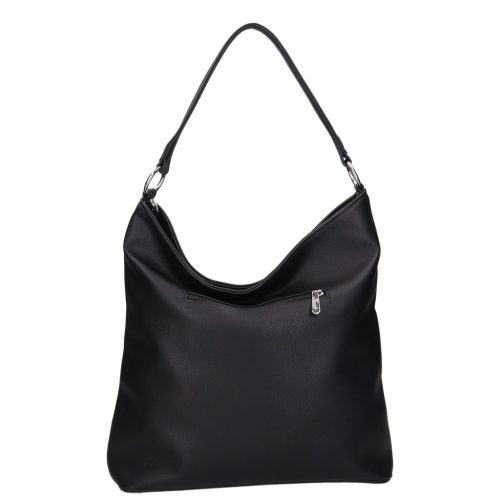 Karen rostbőr táska 1713 fekete ezüst