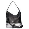 Karen rostbőr táska 1713 fekete ezüst