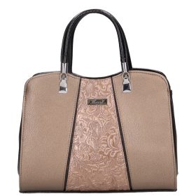 Karen D 341 fekete-bronz virág