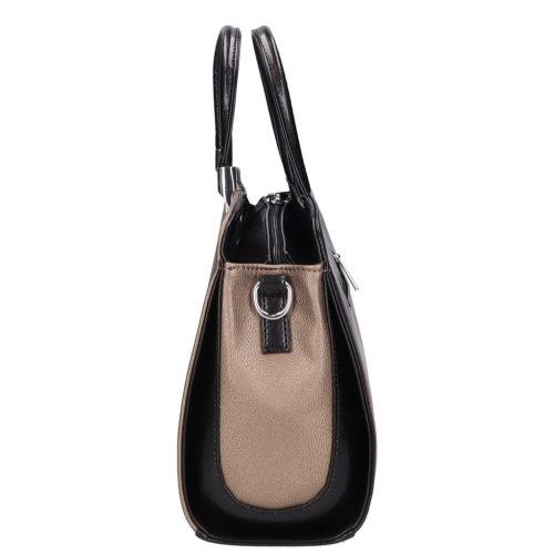 Karen D 341 fekete-bronz virág