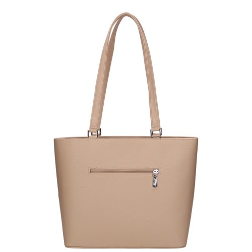 Karen 1522 drapp virág rostbőr táska