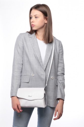 Karen 1126 bis fehér virág táska