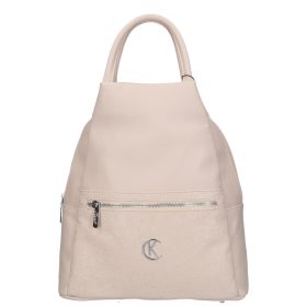 Karen D 694 bézs virág rostbőr táska