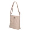 Karen N 157 bézs rostbőr táska