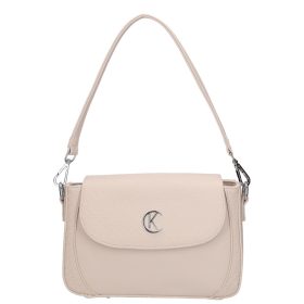 Karen 1744 bézs rostbőr táska