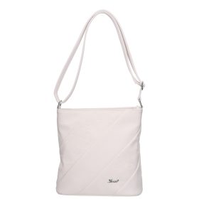 Karen 9481 fehér rostbőr táska
