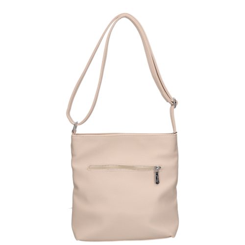 Karen 9550 bézs rostbőr táska