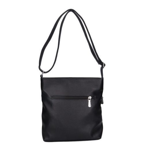 Karen 9550 fekete rostbőr táska