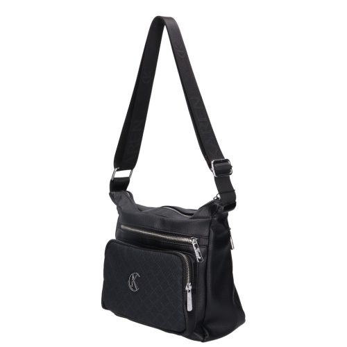 Karen 1750 fekete rostbőr táska