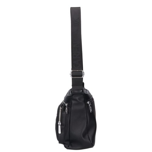 Karen 1750 fekete rostbőr táska