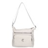 Karen 1750 fehér rostbőr táska