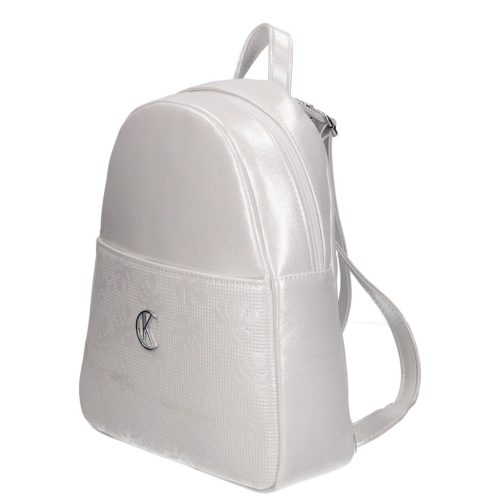 Karen 2530 ezüst rostbőr táska