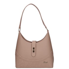 Karen D 658 drapp virág rostbőr táska