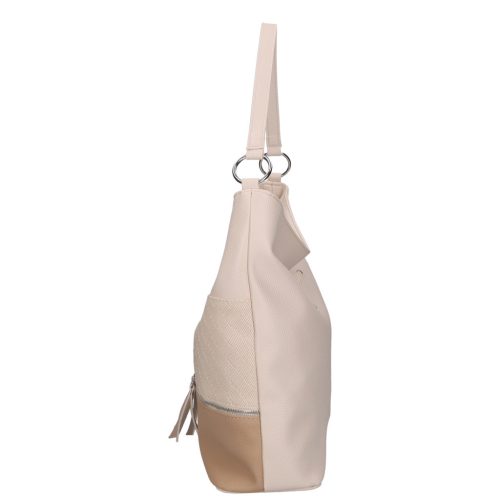 Karen 1713 bézs drapp rostbőr táska
