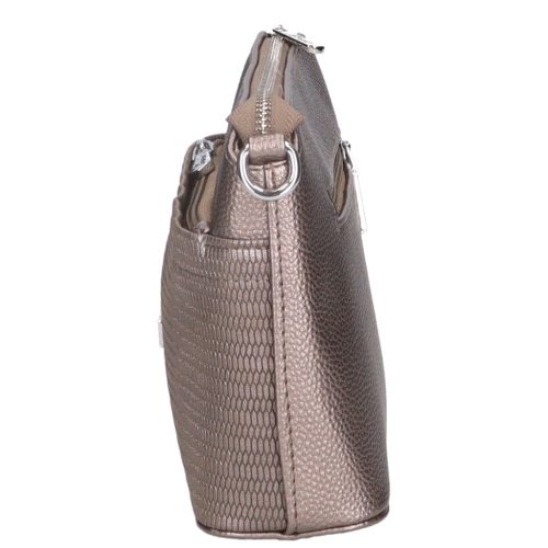 Karen 9358 bronz rostbőr női táska